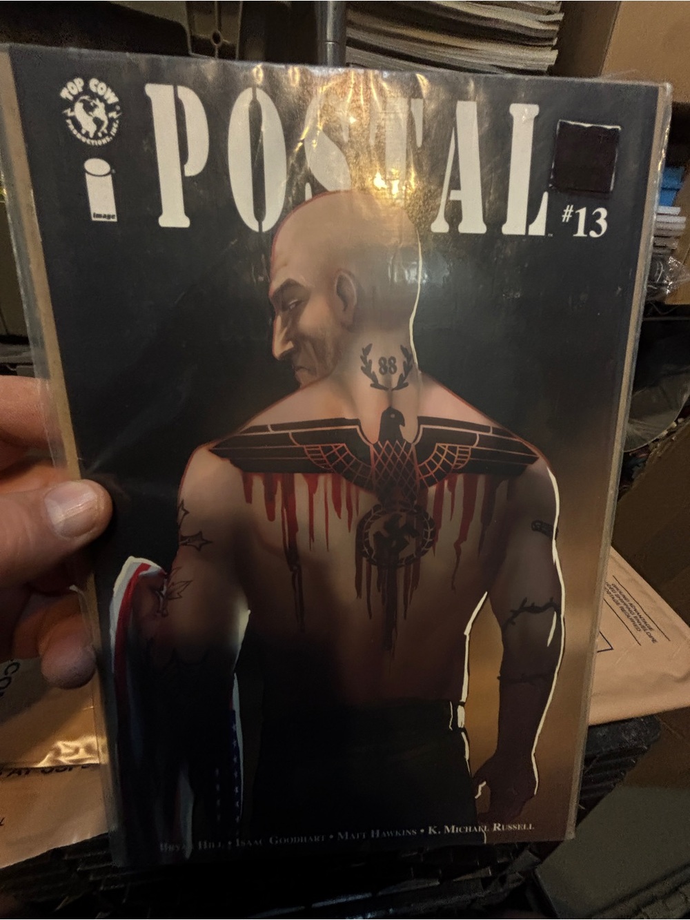 Postal #13 Graphic Novel Coffee Table Book - Black Cover